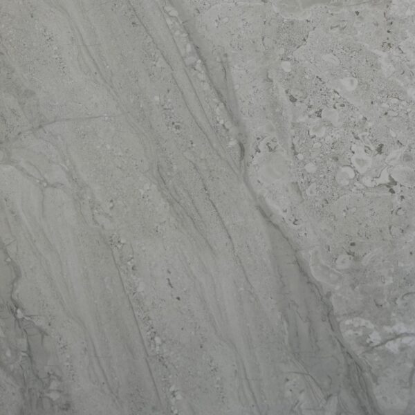 POLISHED PORCELAIN TILE Color: GREY SYMPHONY Glossy Finish Sizes: 12"x24" and 24"x24"